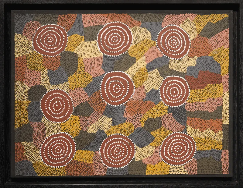 Artwork by George Bush Tjangala