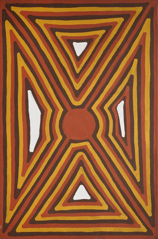 Artwork by Mick Namarari Tjapaltjarri