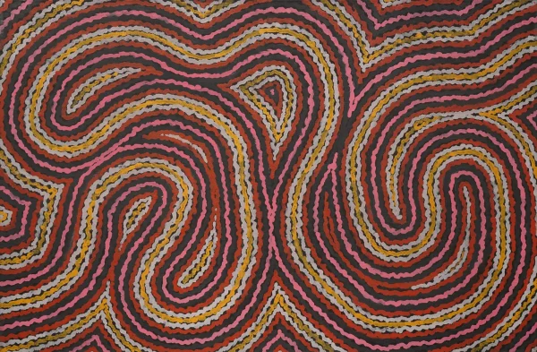 Clifford Possum Tjapaltjarri, Worm Dreaming, 1996