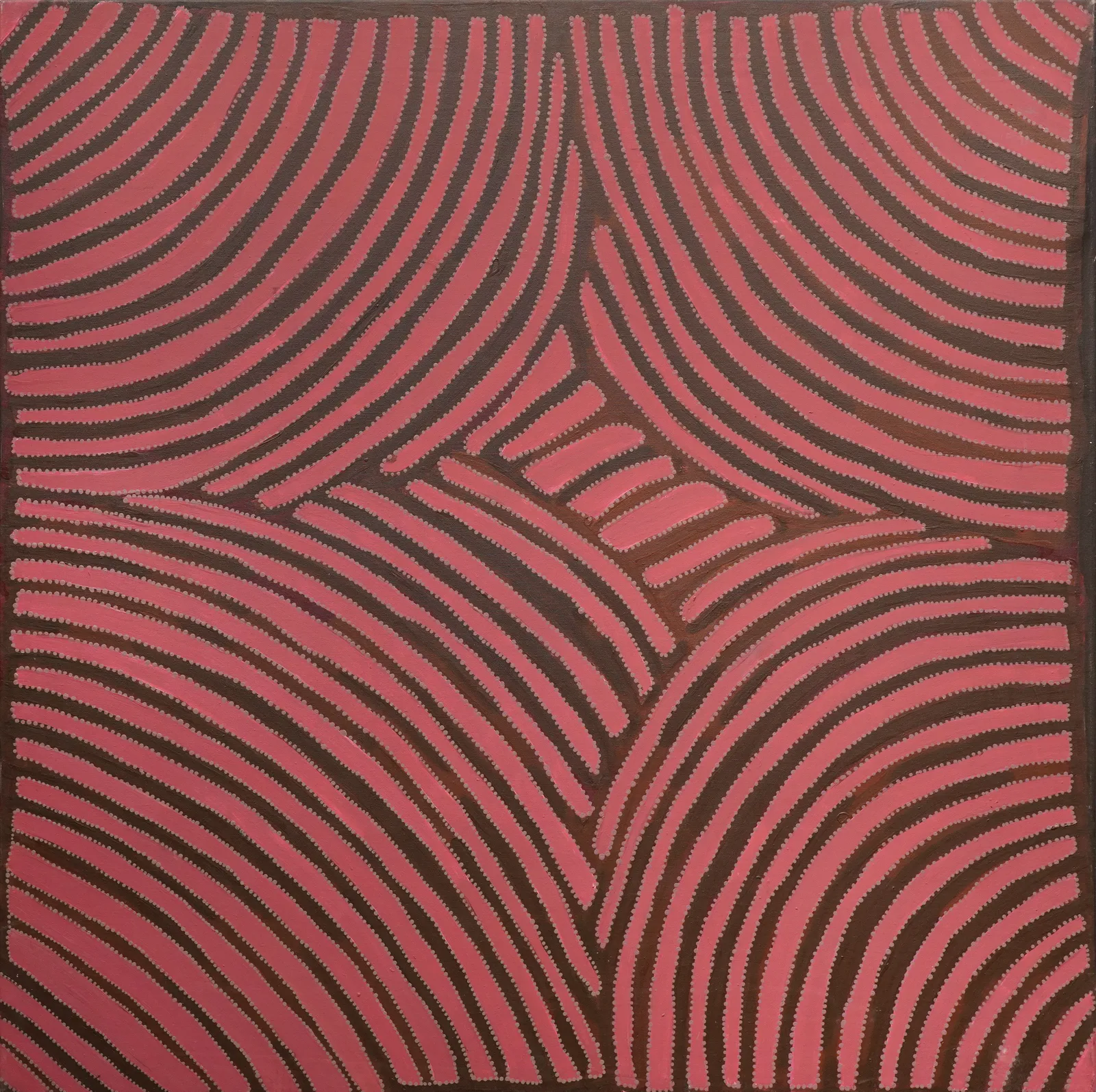 Nancy Kunoth Petyarre, Traditional Body Paint Design, 1995