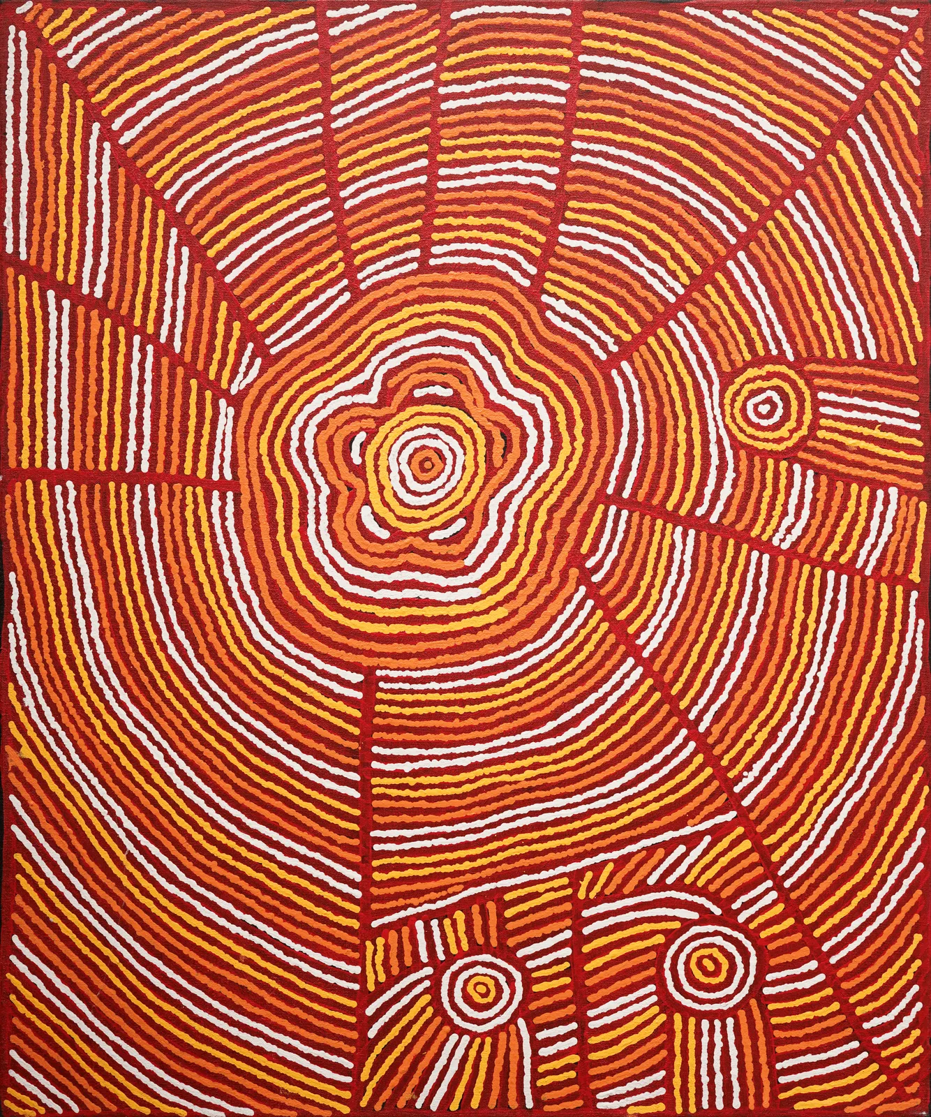 Tingari Cycle by Takariya Napaltjarri