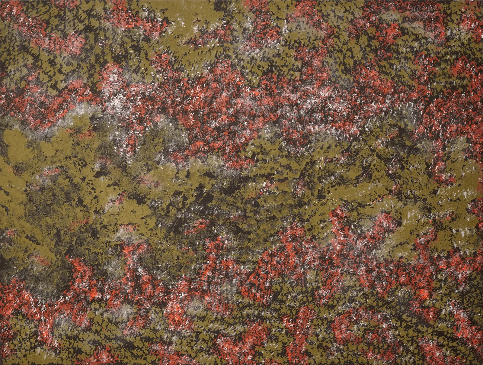 Bush Fire Dreaming, 1996 by Maxie Tjampitjinpa