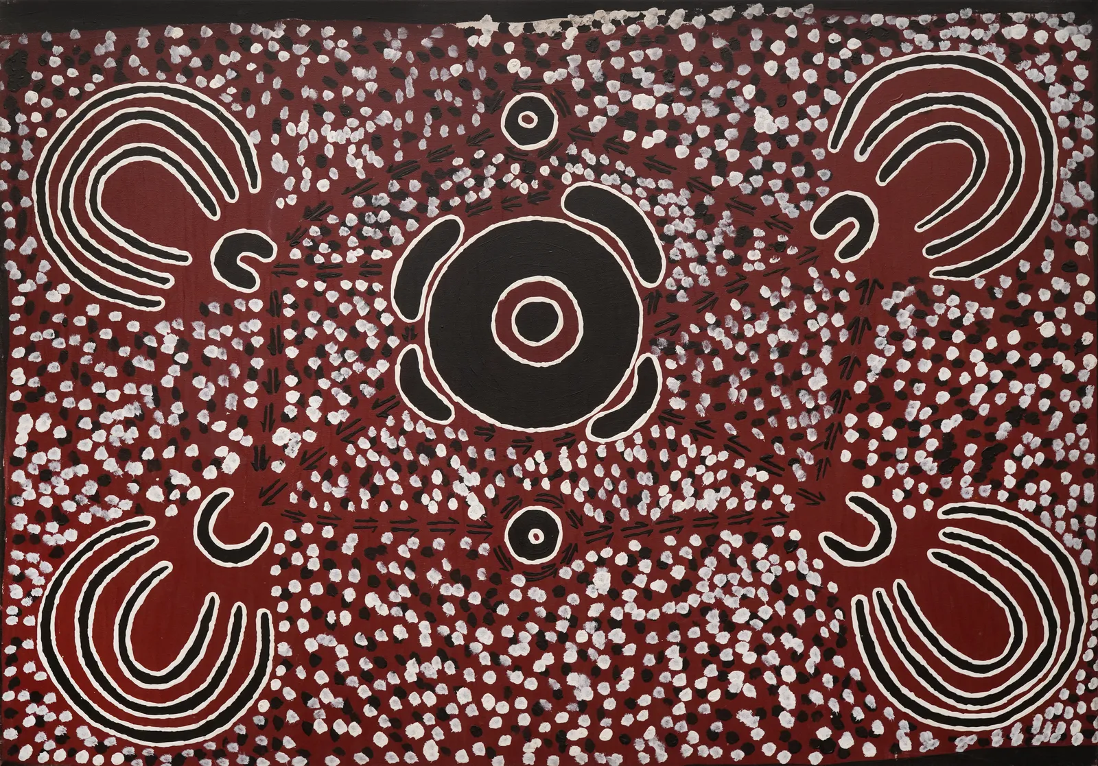 Kangaroo Dreaming, 1993 by Marjorie Nangala