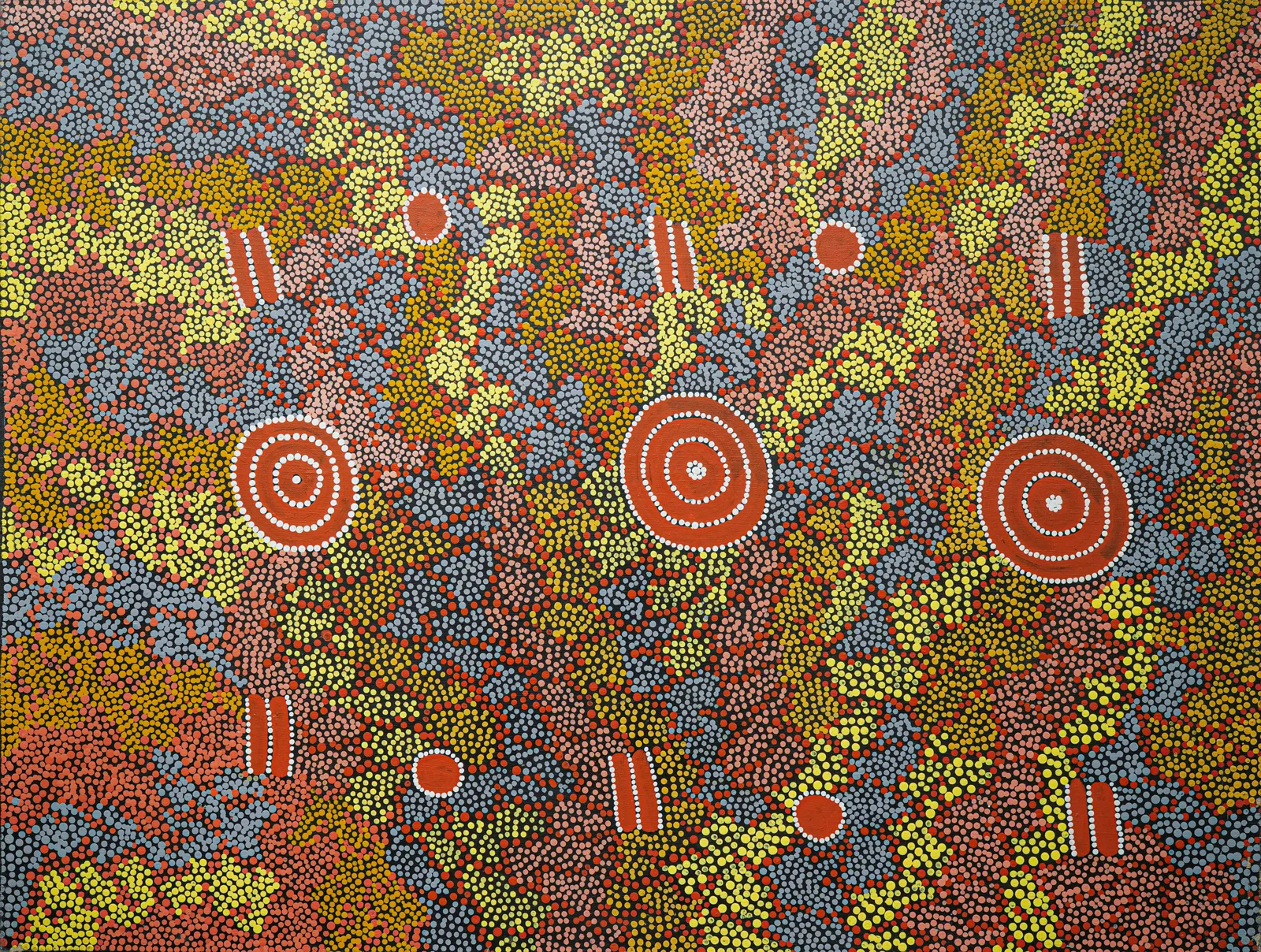 My Country, 1993 by Maxie Tjampitjinpa