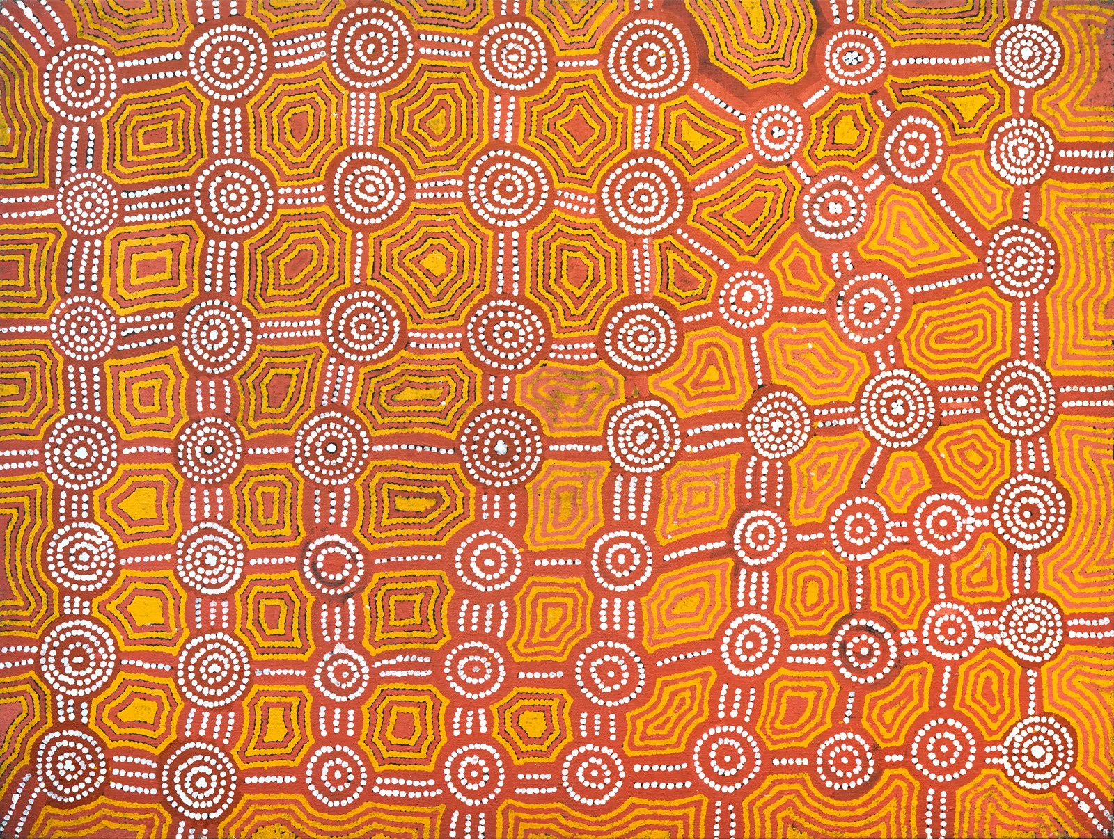 Tingari, 1994 by Ian Tjapaltjarri