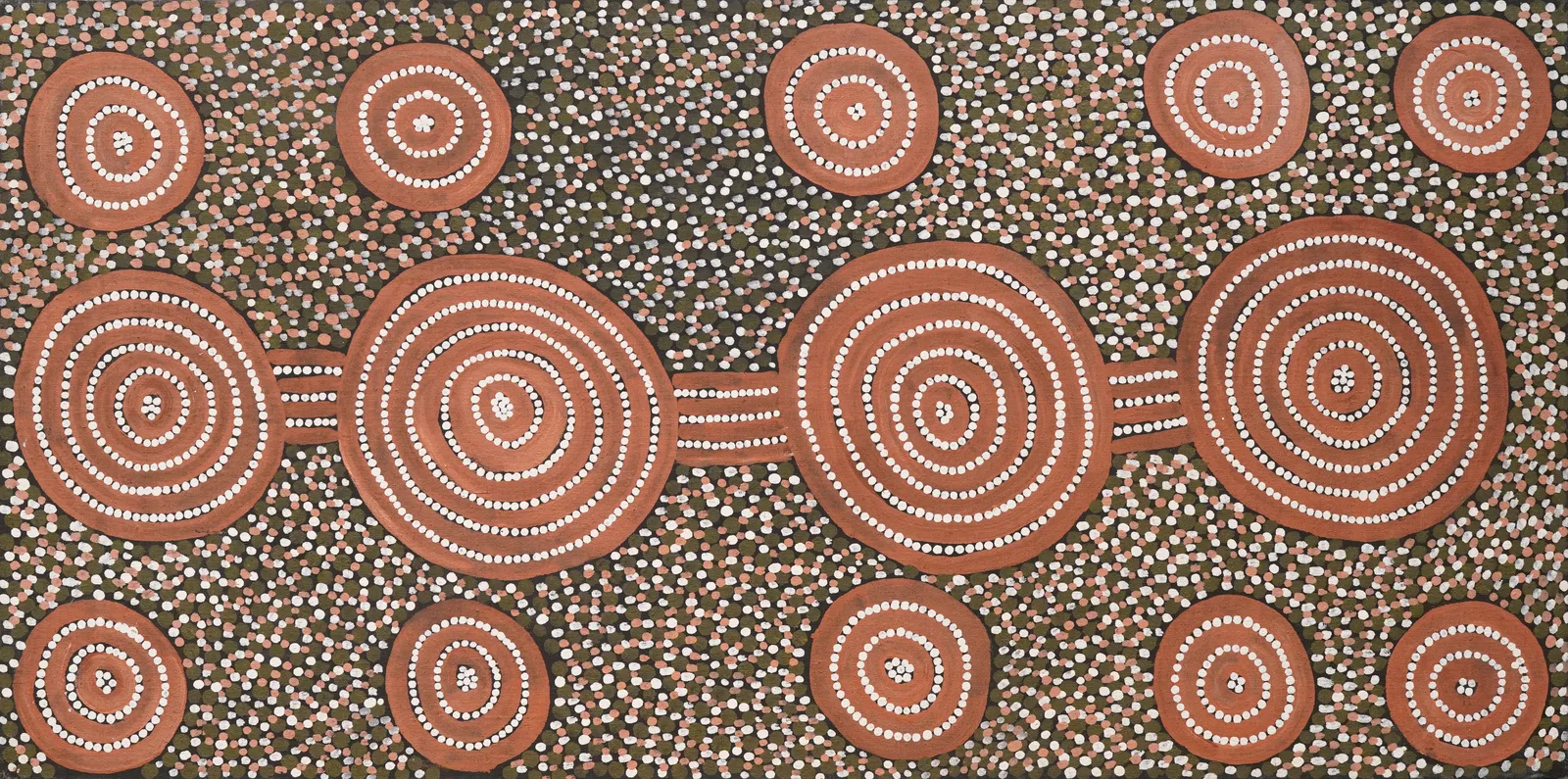 Tinguri Cycle, 1993 by John Tjakamarra