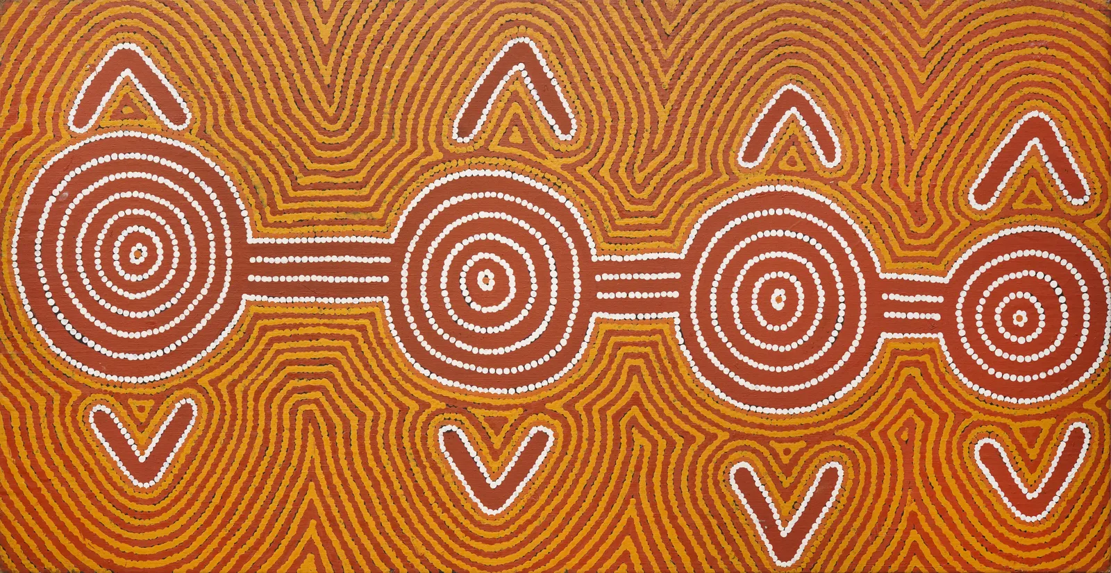 Men's Ceremony by Turkey Tolson Tjupurrula