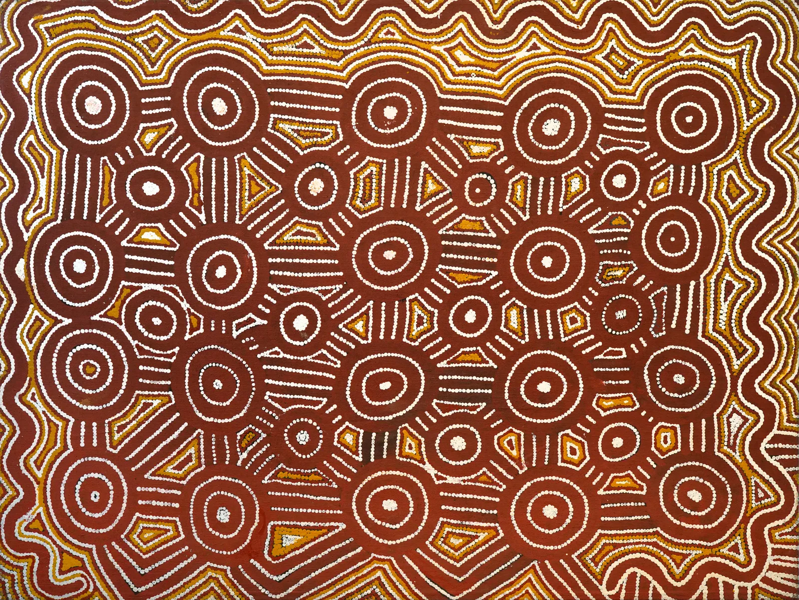 Kunia at Karrilwarra by Ray James Tjangala