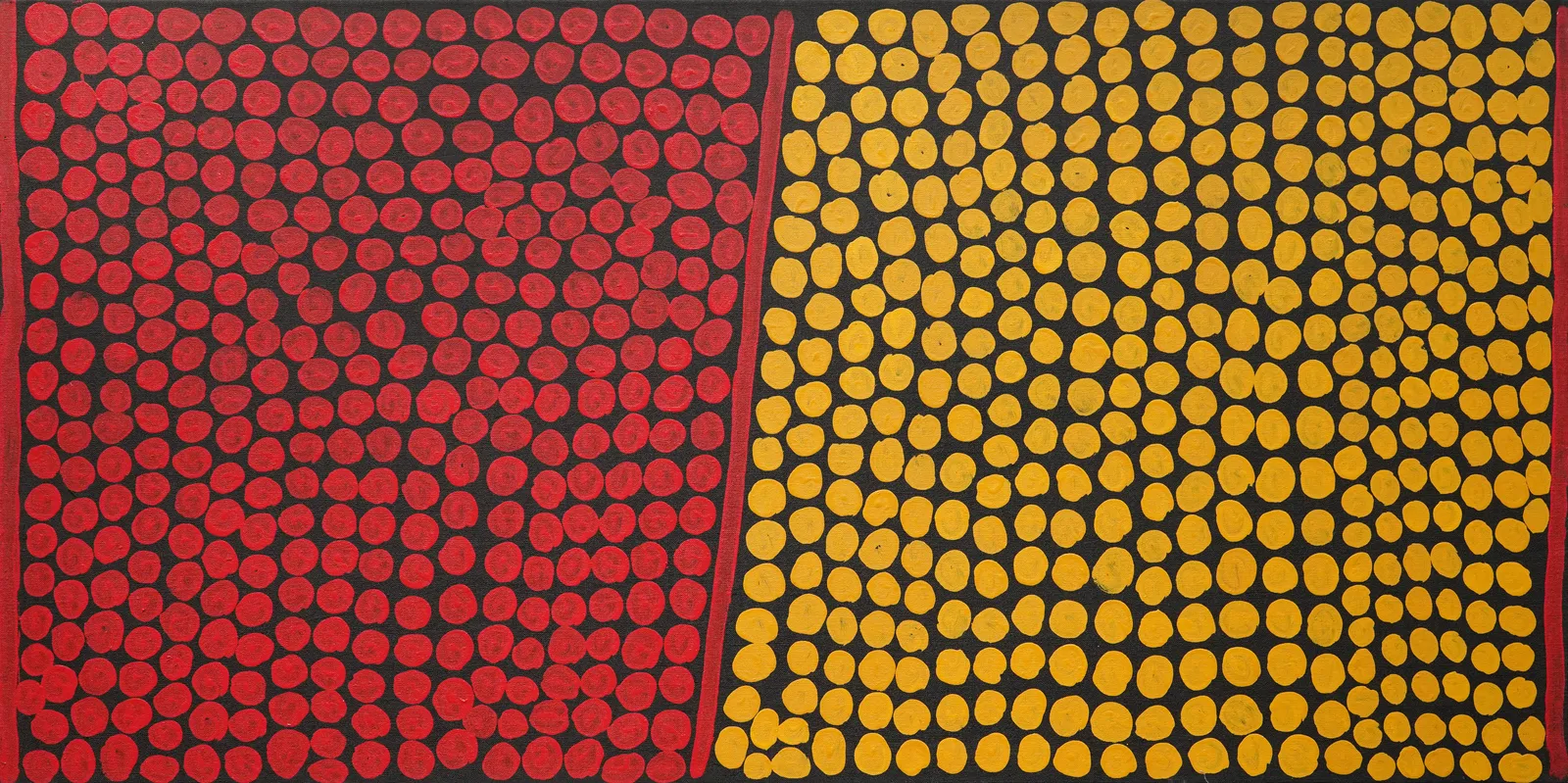 Tingari Cycle, 2001 by Dr George Tjapaltjarri