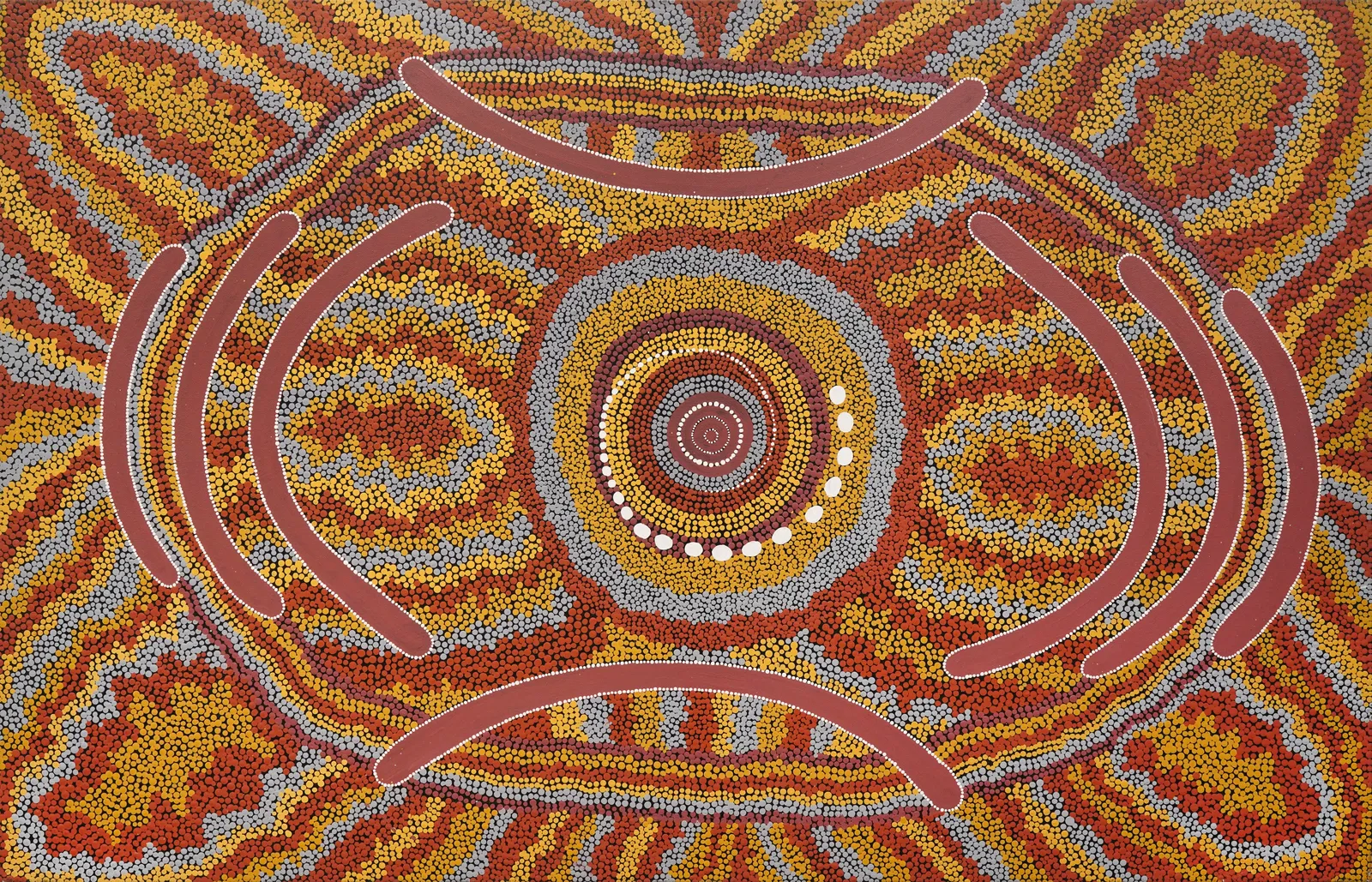 Men's Ceremony, 1990 by Malcolm Jagamarra